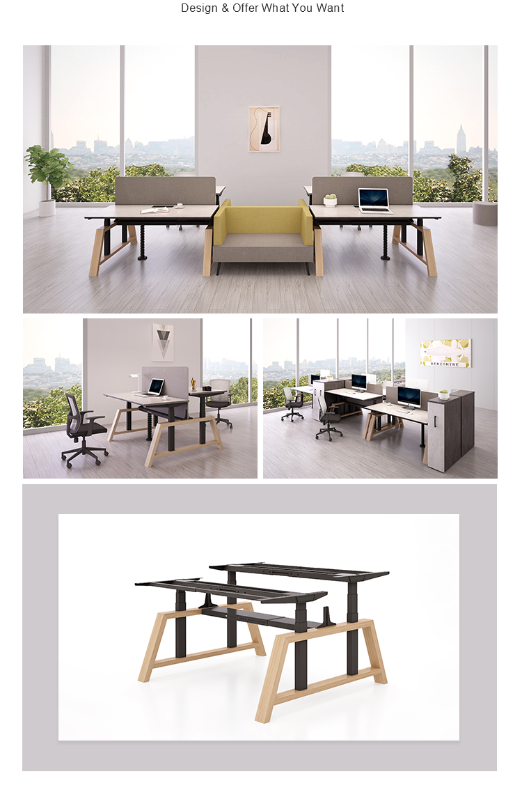 Bureau de table réglable en hauteur