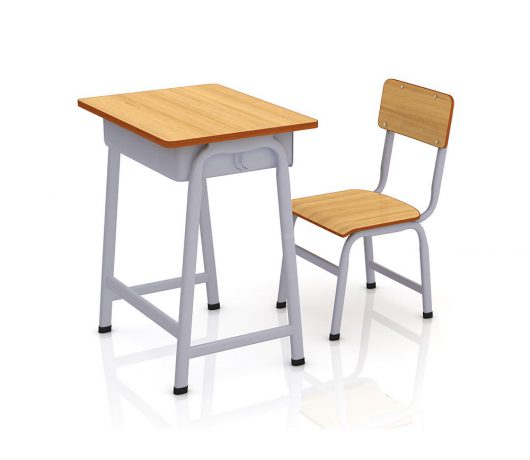 School chair and desk