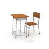 School chair and desk