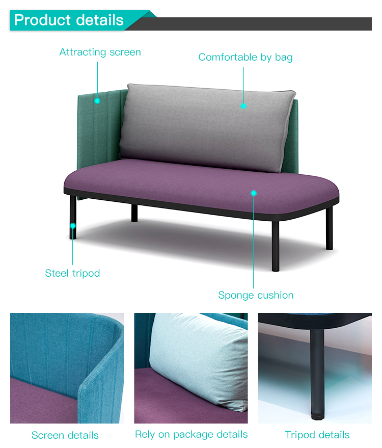 Fabric sofa set office Furniture