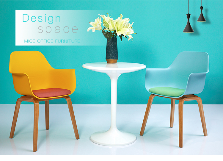 Leisure Wooden Plastics Chairs