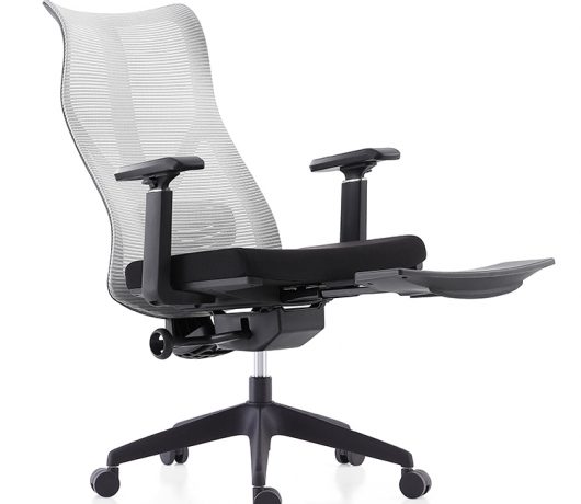 Sedia da ufficio ergonomica con schienale alto