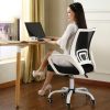 Silla de oficina con asiento de malla