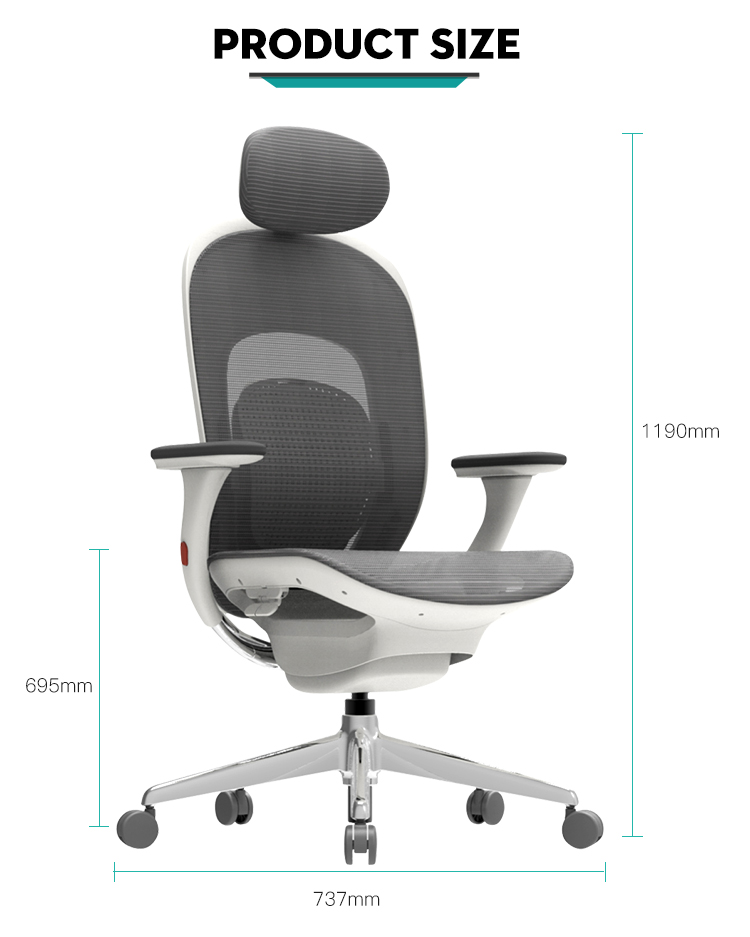 Silla de oficina ejecutiva Ergonomi