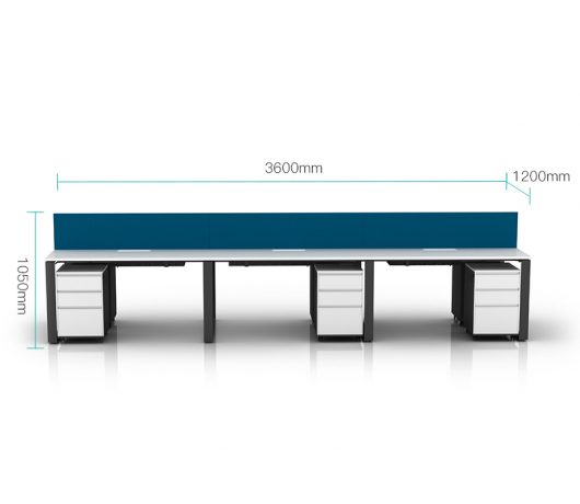 Table de bureau de direction WARNOCK-ZYZ-008