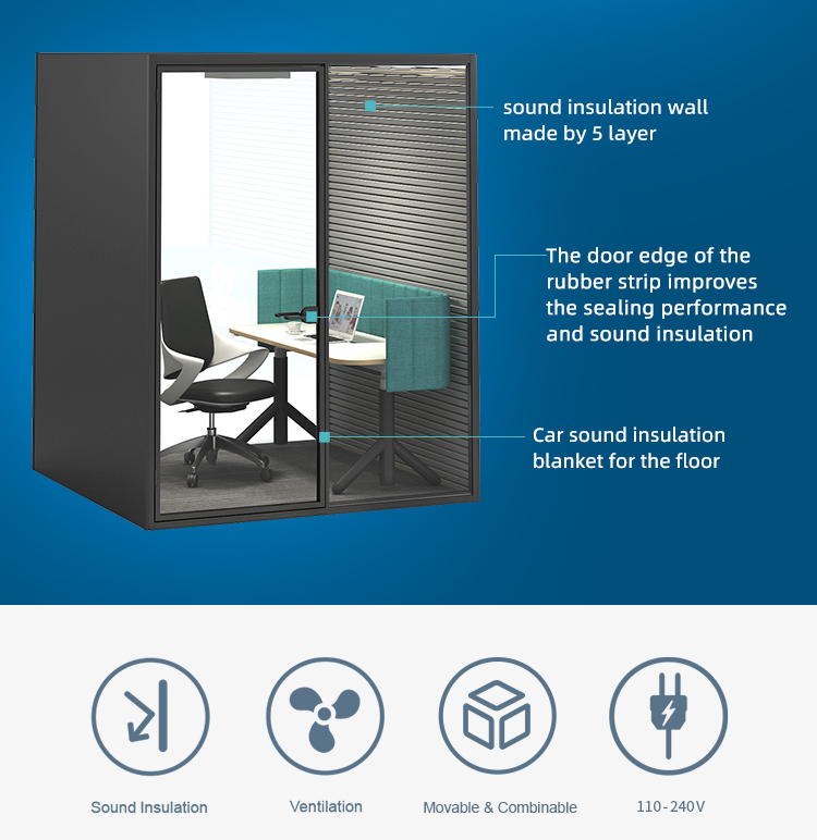 Soundproof Working Booth