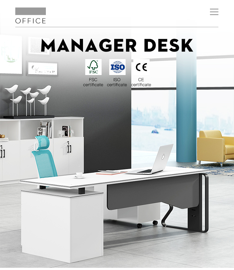 Modern office furniture desk