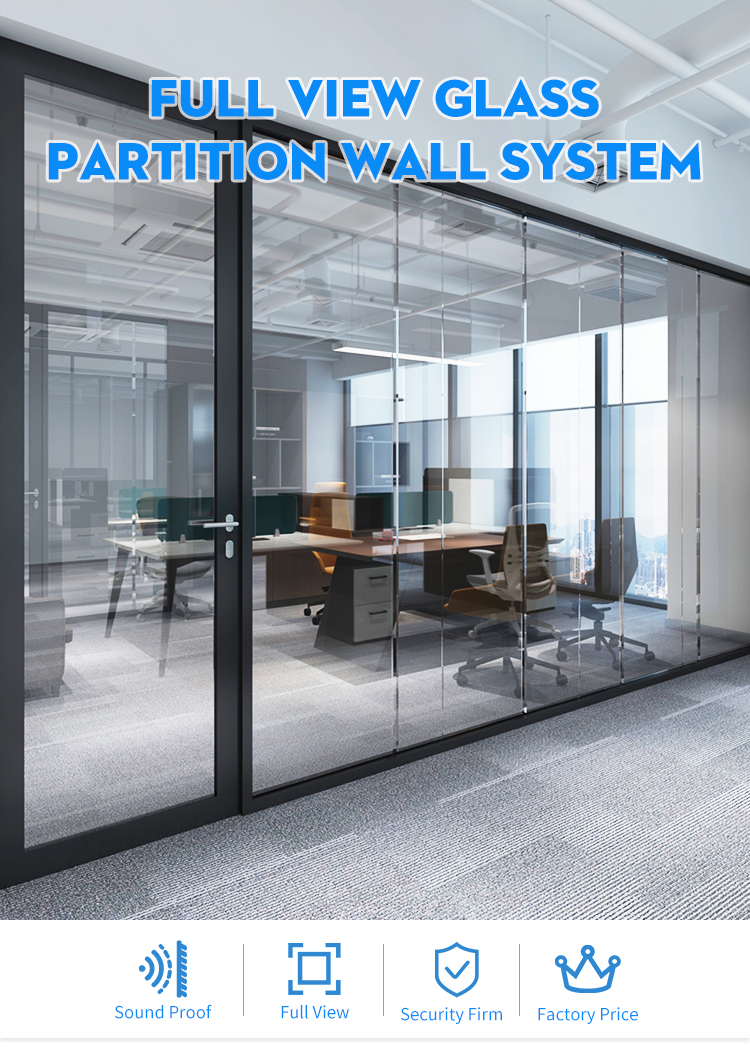 Office Glass Wall Partitions