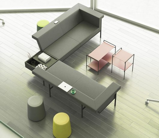 Sofá de oficina moderno
