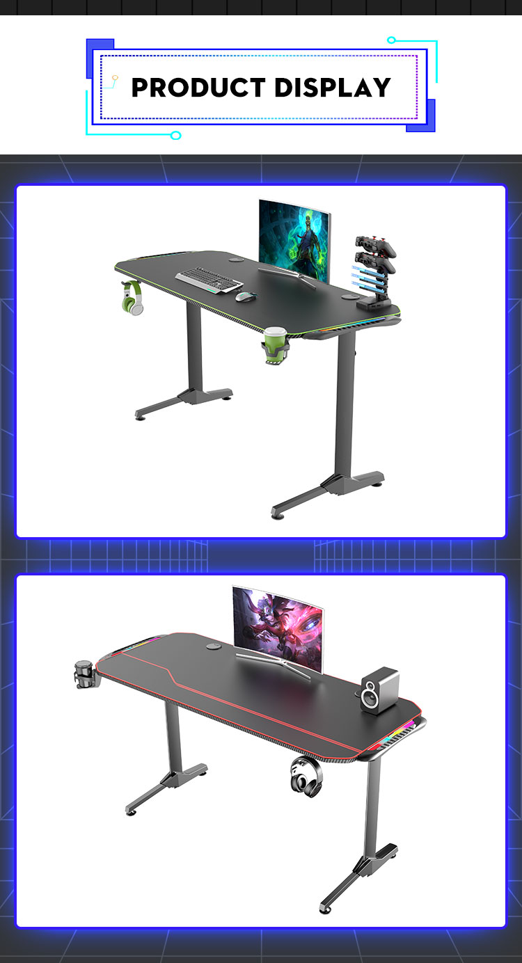 Adjustable Gaming Desk