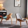 Stijlvolle houten stoel