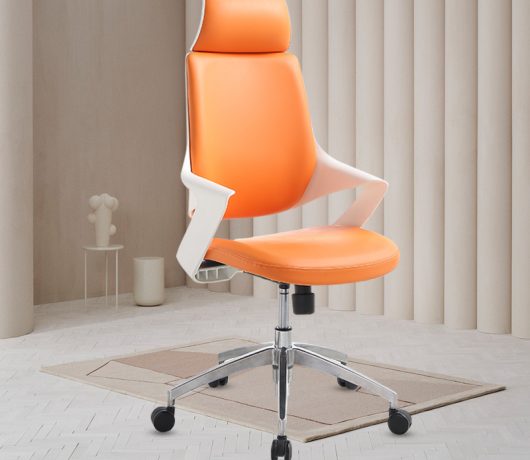 Кожаный стул для рабочего стола