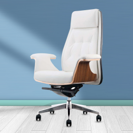 Ergonomic Leather Office Chair