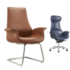 High Back Leather Manager Chair