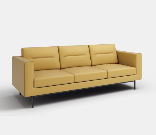 Роскошный кожаный диван