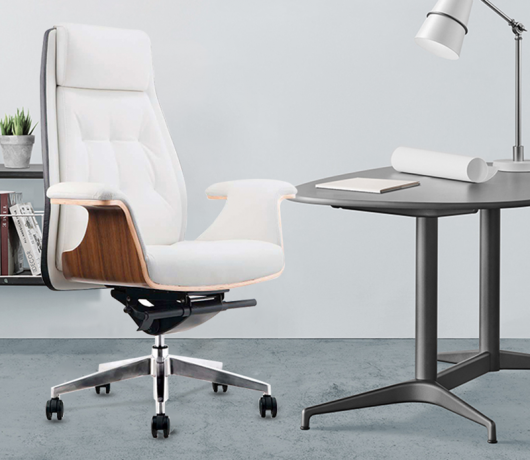 Ergonomic Leather Office Chair