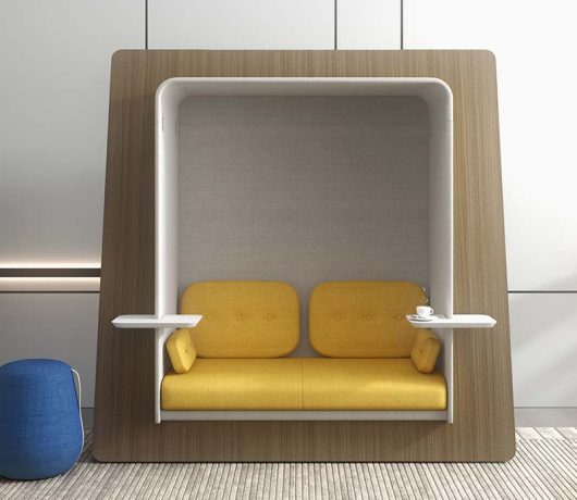 Acoustic High Back Sofa