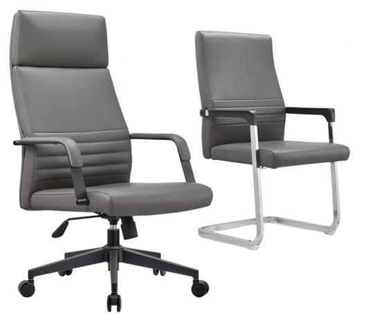 Silla de oficina ejecutiva Boss con respaldo alto