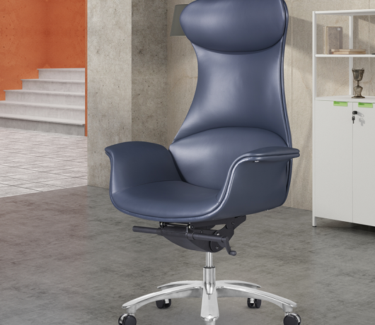 High Back Leather Manager Chair