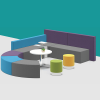 Modern Modular Sectional Sofa