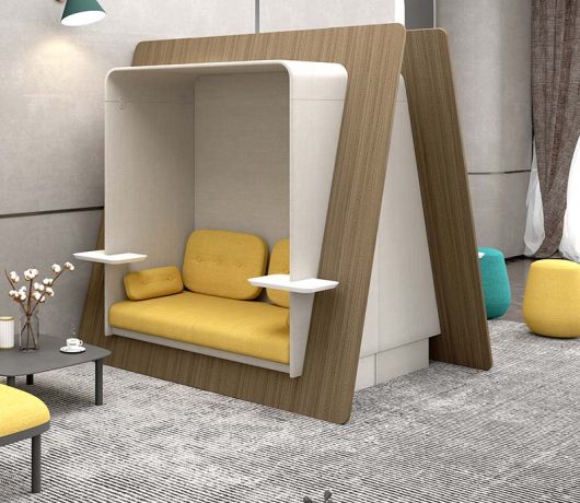 Acoustic High Back Sofa