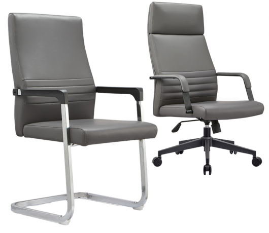 Silla de oficina ejecutiva Boss con respaldo alto