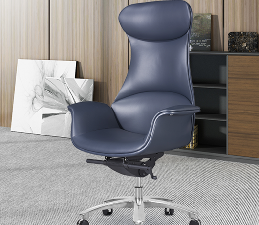 High Back Leather Manager Chair