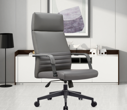 Silla de oficina ejecutiva Boss con respaldo alto