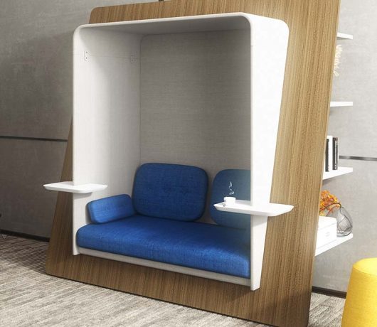 Acoustic High Back Sofa