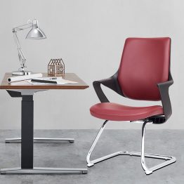 Leather Chair No Wheels
