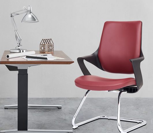 Leather Chair No Wheels