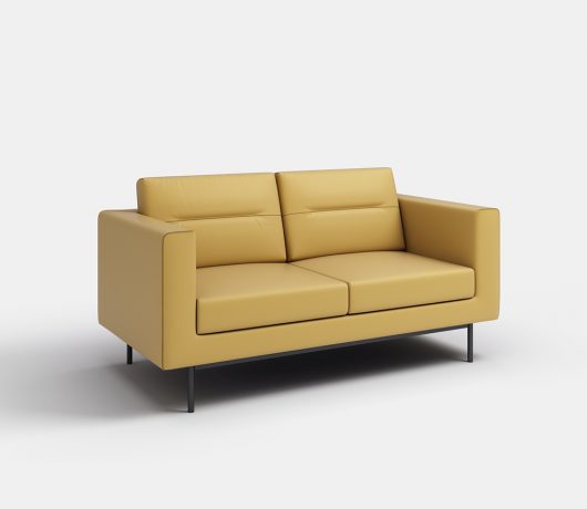 Luxuriöses Ledersofa