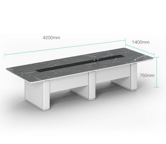 Mesa de reunião de luxo