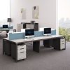 4 Person Office Workstation