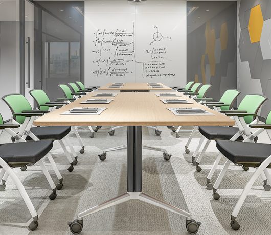 Mesa de treinamento para sala de reuniões