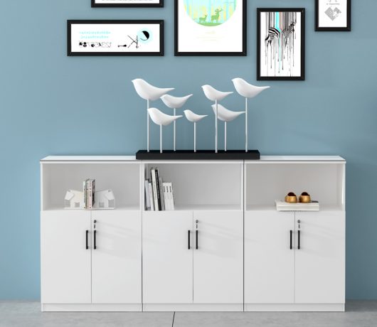 White Office Cabinet