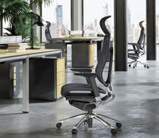 Silla de oficina ergonómica moderna