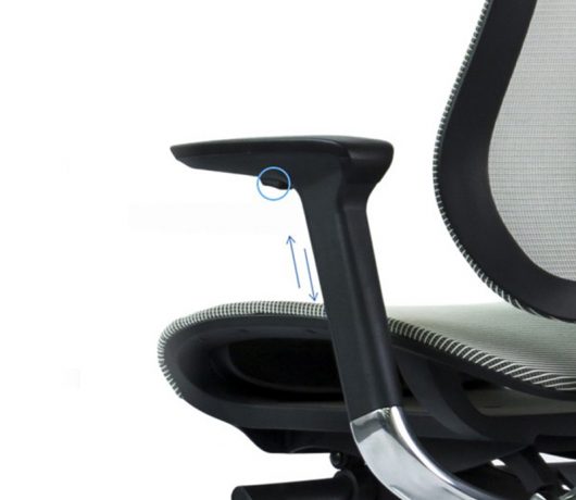 Cadeira de escritório ergonômica de malha completa