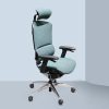 Silla de oficina de malla ergonómica moderna