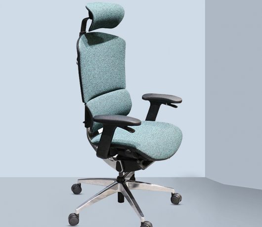 Chaise de bureau ergonomique moderne en maille