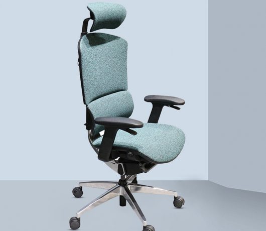 Silla de oficina de malla ergonómica moderna