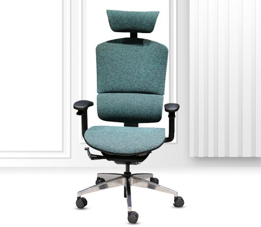 Silla de oficina de malla ergonómica moderna