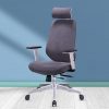Chaise de bureau ergonomique en tissu moderne