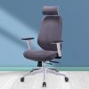 Silla de oficina ergonómica de tela moderna