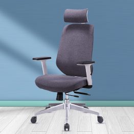 Moderner ergonomischer Bürostuhl aus Stoff