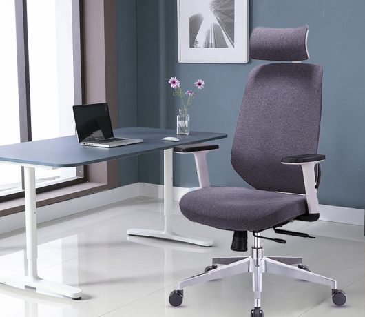 Moderne stoffen ergonomische bureaustoel