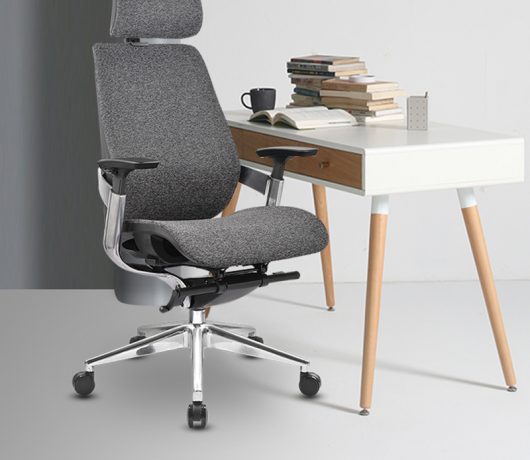 Fabric Ergonomic Swivel Chair
