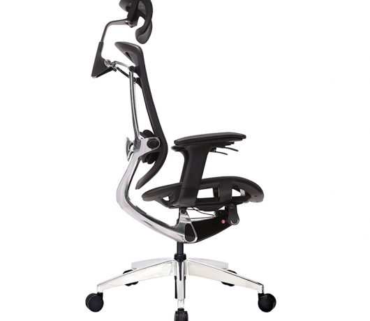 Chaise de bureau ergonomique en maille à la mode