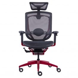 Elegante sedia da ufficio ergonomica in rete