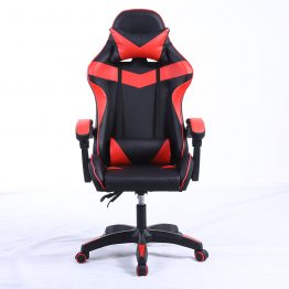 Silla de cuero para juegos